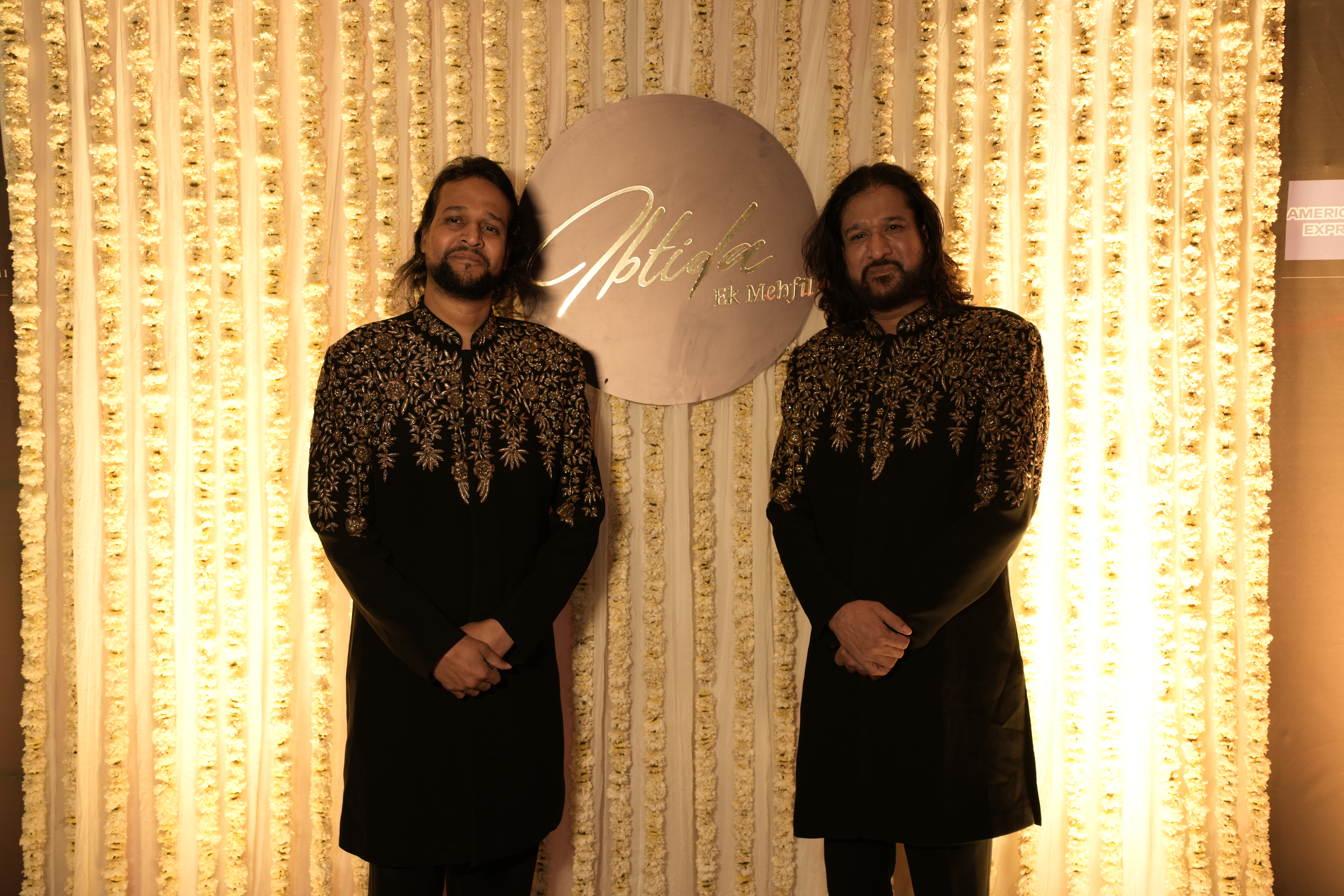 Shadab and Sohrab Faridi Nizami at a mehfil